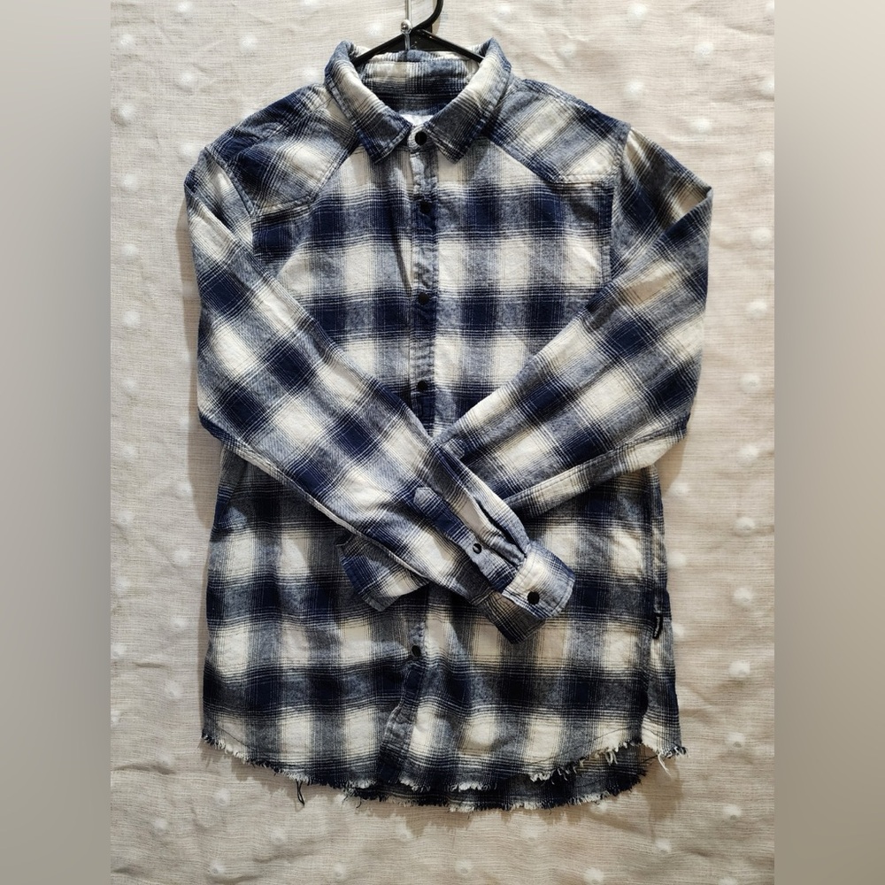 YoungLA Women's flannel Shirt size L
